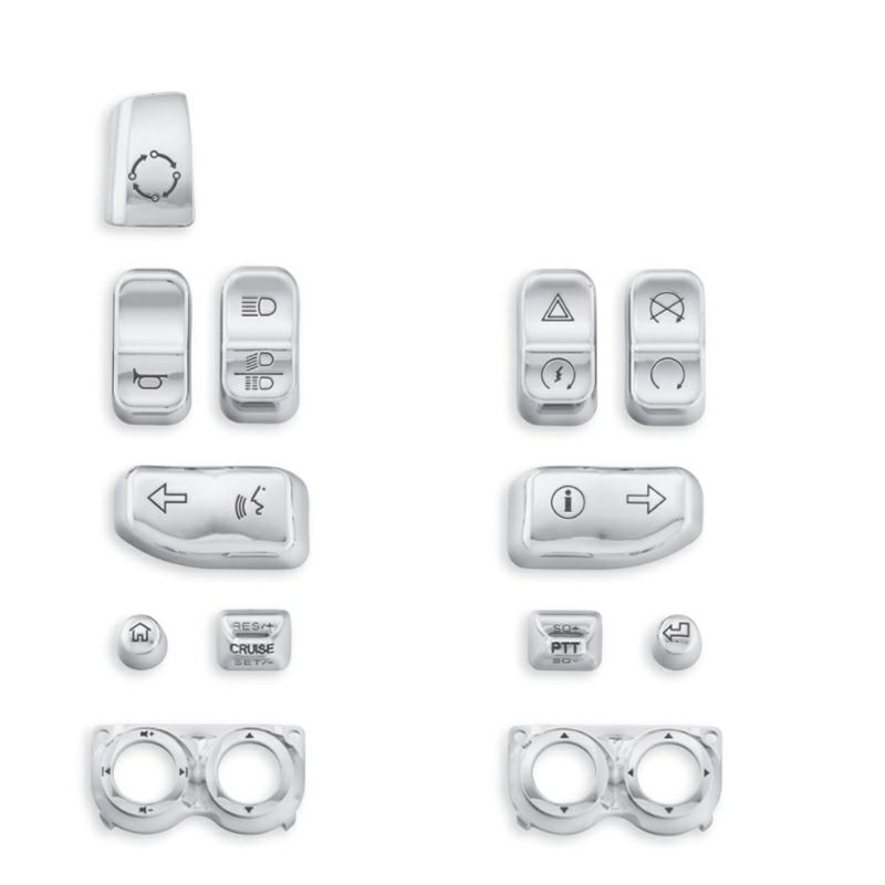 スイッチキャップキット クローム-02