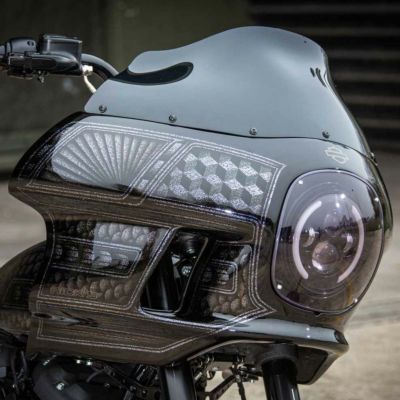 Ricks Motorcycles M8ソフテイル用 FXRPレプリカ・レトロフェアリング フルキット