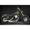 KessTech 音量可変スリップオンマフラー 2009～2013 DYNA FXD、FXDB、FXDC、FXDL クローム EURO3-02