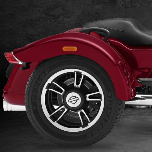 KessTech 音量可変スリップオンマフラー 2017～2020 Trike FLHTCUTG、FLRT クローム EURO4-01