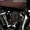 Vance & Hines VO2 ブレード エアクリーナー ハーレーM8 Softail用 リンクルブラック-01