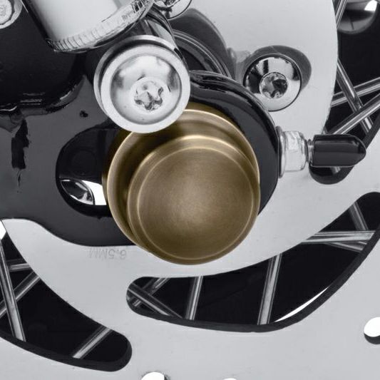 ブラスコレクション・2012～2021 Sportster リアアクスルナットカバー-01