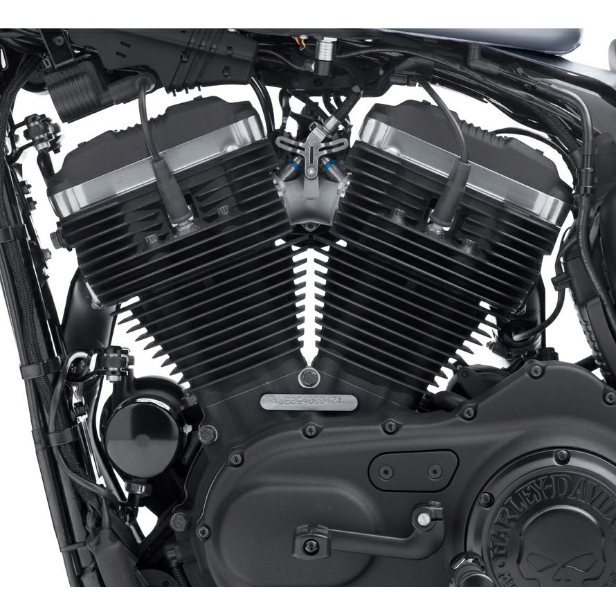 2004～2021 Sportster用 ロッカーボックス ハードウェアキット グロスブラック-01