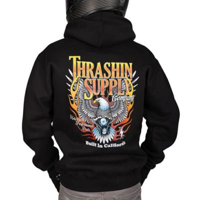 スラッシンサプライ(THRASHIN SUPPLY) 「The Flame」 パーカー