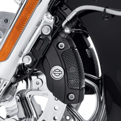 VROD、ツーリング、トライク用 フロントブレーキキャリパーインサート グロスブラック