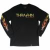 「The Flame」ロングスリーブ Tシャツ【Thrashin Supply】-02