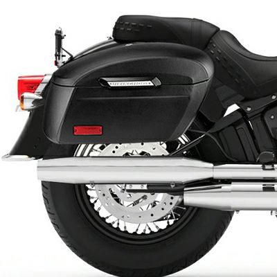 ヘリテイジ用ハードサドルバッグ（レザーカバー） Vale エクストララージ  Viking Bags