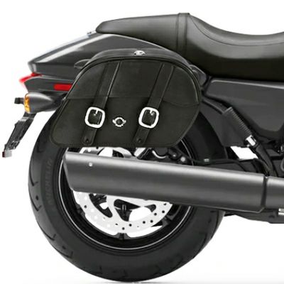 XG750用レザーサドルバッグ Skarner ラージ  Viking Bags