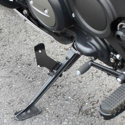 KIJIMA パンアメリカ用 サイドスタンドエクステンション ブラック