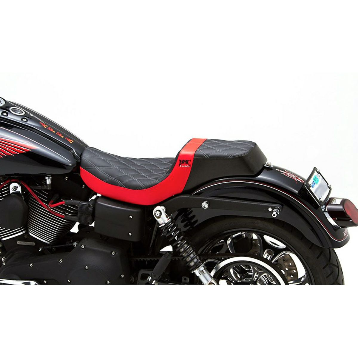 ハーレー 1996～2003 DYNA用 Widowmaker デュアルシート コルビン-02