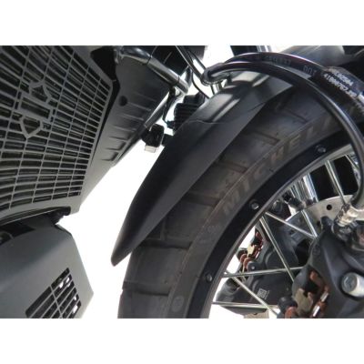 ハーレー Pan America用 フロントマッドガードエクステンション マットブラック POWERBRONZE