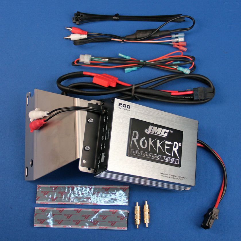 1998～2013 ロードグライド用 ROKKER 200W アンプキット J&M-02