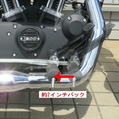 2014年以降スポーツスター用 フォワードコントロール リデュースリーチキット【NEO FACTORY】