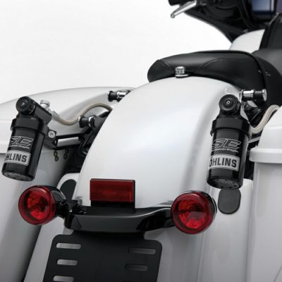 ハーレー ツーリング用 リモートリザーバーリアショック Screamin Eagle/Ohlins