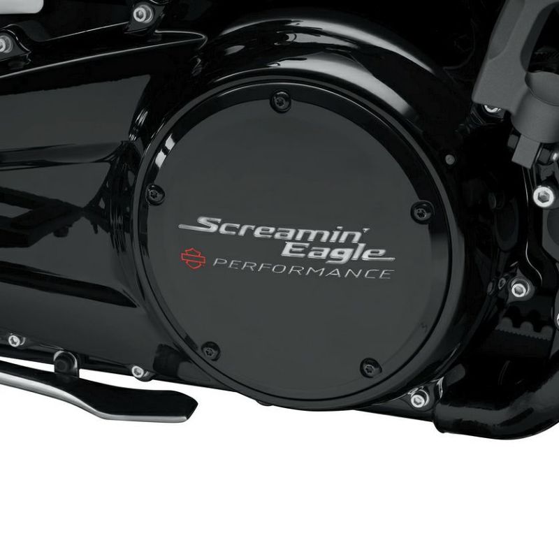 ハーレー Touring、Trike用 Screamin Eagle ダービーカバー ブラック-01