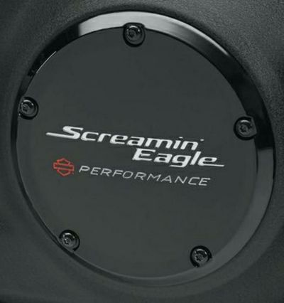 【セール】ハーレー M8 ソフテイル用 Screamin Eagle ダービーカバー ブラック