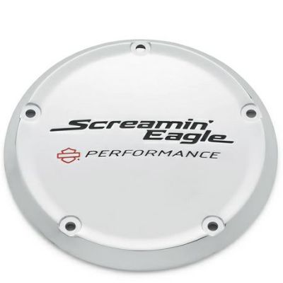 ハーレー M8 ソフテイル用 Screamin Eagle ダービーカバー クローム