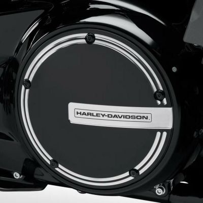 【新品未使用】スイッチバック ダービーカバー ブラック SWITCHBACK ダービーカバー ブラック - Harley Davidson