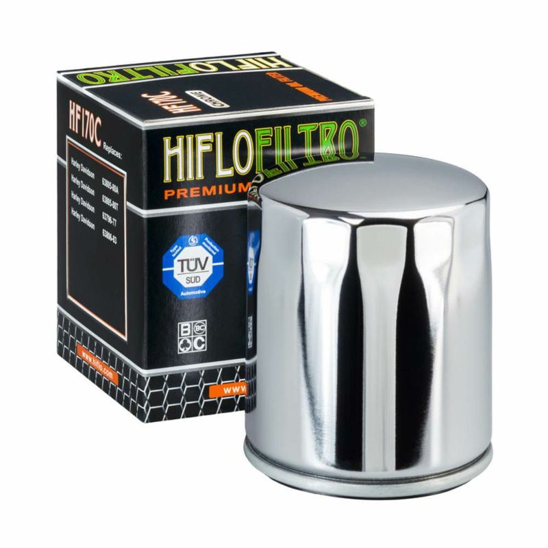 HIFLOFILTRO オイルフィルター クローム |ハーレーパーツ専門店 HDパーツ