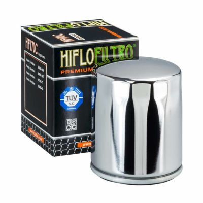 HIFLOFILTRO オイルフィルター クローム