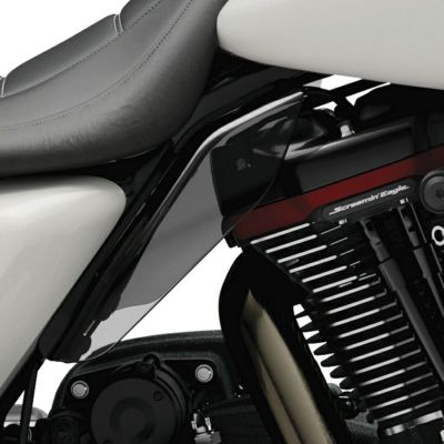 ハーレー ツーリング、トライク用 ミッドフレームエアデフレクター スモーク