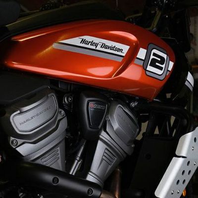 ハーレー Pan America用 No2 タンクデカール UNIT GARAGE