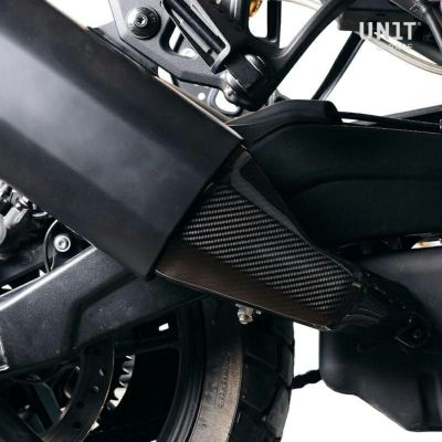 ハーレー Pan America用 カーボン・エキゾーストカバー UNIT GARAGE