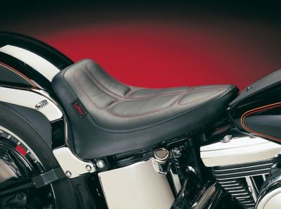 期間限定Le Pera ソロシートソフテイルHarley-Davidson 2000～2007 ソフテイル シルエット ソロシート エリート/レッド