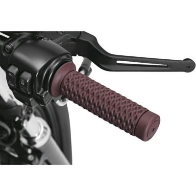 ハーレー用 Braaap ハンドグリップ レッド Kuryakyn