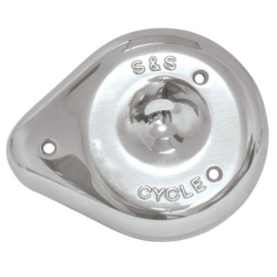 ハーレー用 Super E/Super G キャブレター用ノスタルジックエアクリーナーカバー ポリッシュ