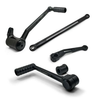 ハーレー ツーリング用 Speed Liner フットコントロールキット(ソロシフター) ブラック