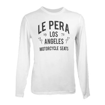 Le Pera ロングスリーブT ホワイト