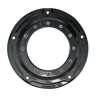 Ricks Motorcycles Porthole・ツーリング用ダービーカバー ロゴ無し グロスブラック