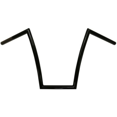 【SALE】ハーレー用 1インチ径 Stripハンドルバー 14インチ ブラック TODDS CYCLE