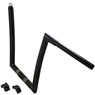 【SALE】ハーレー用 1.25インチ径 ツーリングハンドルバー 14インチ ブラック TODDS CYCLE