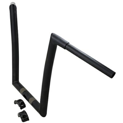 【SALE】ハーレー用 1.25インチ径 ツーリングハンドルバー 14インチ フラットブラック TODDS CYCLE