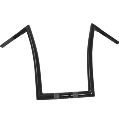 【SALE】ハーレー用 1.25インチ径 ツーリングハンドルバー 17インチ ブラック TODDS CYCLE
