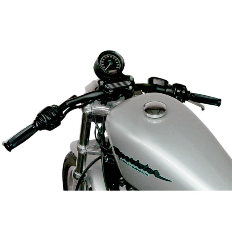 ハーレー用 1インチ径 Speed Cafe ダウンハンドルバー フラット
