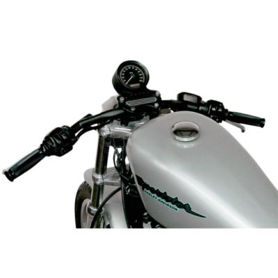 ハーレー用 1インチ径 Speed Cafe ダウンハンドルバー フラットブラック TODDS CYCLE