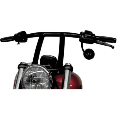 ハーレー用 1.25インチ径 Blacklineクラブスタイルハンドルバー 9インチ ブラック TODDS CYCLE