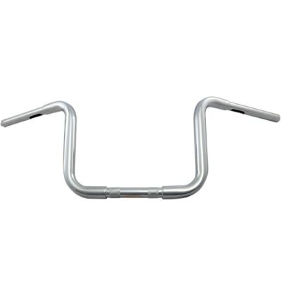 ハーレー用 1.25インチ径/1インチクランプ Beater Bar ハンドルバー 10インチ ポリッシュ TODDS CYCLE