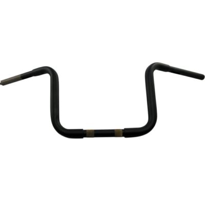ハーレー用 1.25インチ径/1インチクランプ Beater Bar ハンドルバー 10インチ マットブラック TODDS CYCLE