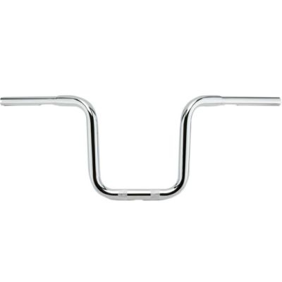 ハーレー用 1.25インチ径/1.25インチクランプ Beater Bar ハンドルバー 10インチ ポリッシュ TODDS CYCLE