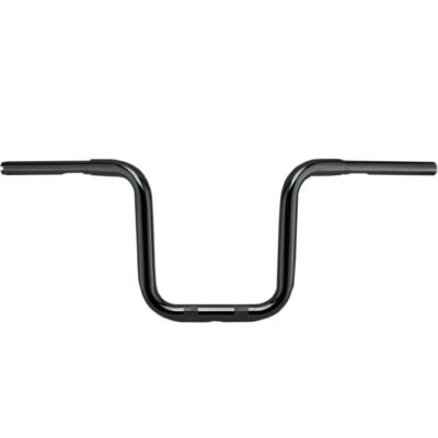 ハーレー用 1.25インチ径/1.25インチクランプ Beater Bar ハンドルバー 10インチ ブラック TODDS CYCLE
