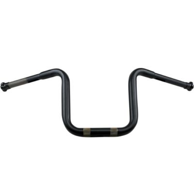 ハーレー用 1.25インチ径/1.25クランプ Beater Bar ハンドルバー 10インチ マットブラック TODDS CYCLE