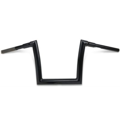 ハーレー用 1.5インチ径 Strip ハンドルバー 10インチ グロスブラック TODDS CYCLE