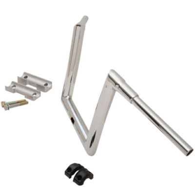 【SALE】ハーレー ロードグライド用 1.5インチ径 Stripハンドルバー 10インチ クローム TODDS CYCLE