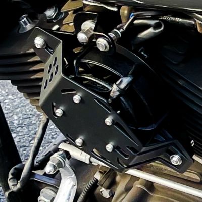 サイドマウントホーン装着車用 シリンダーヘッドクーラー 4pin用 マットブラック 【WMW】