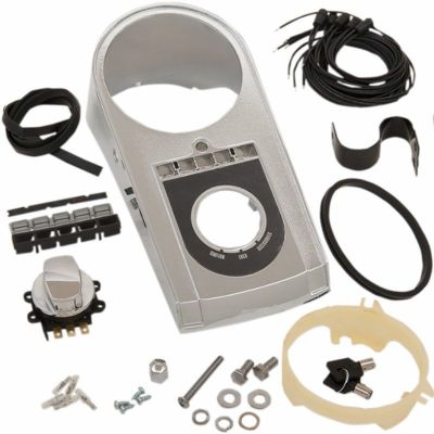 1996～1999 ソフテイル スピードメータータンクダッシュキット クローム Drag Specialties