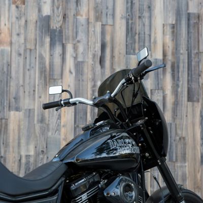 【SALE】トラッカーハンドルバー MID TBWプラグ付き クローム Biltwell